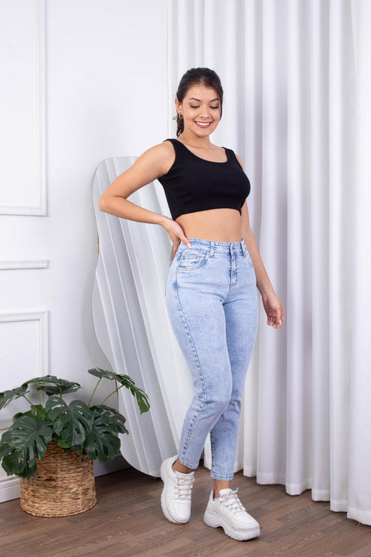 PANTALÓN MOM CONFORT